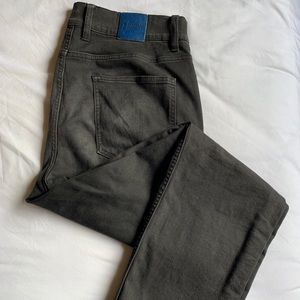 Mugsy Squid Ink Black Jeans for Men 34x30